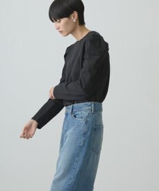 AMERICAN HOLIC ミニ裏毛ショルダータックプルオーバー