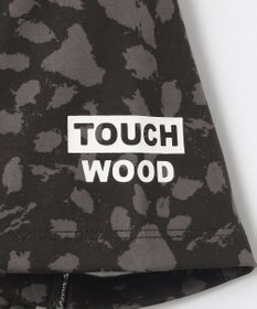 PW CIRCULUS 【WOMEN】【ストレッチ/UVケア】アニマルプリント ロゴ モックネック シャツ