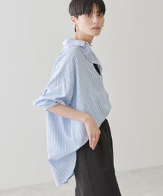 AMERICAN HOLIC サラックールバックタックシャツ