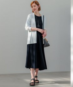 23区 【新色追加/UVケア/接触冷感】マルチ機能 シアー ショート カーディガン