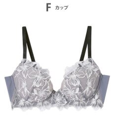 AMPHI ブラジャー 自然なまるみのあるバストシルエット 背中の段差ができにくい整える機能のブラ 【ふわふわブラ】 ブラ BYJ380 アンフィ／ワコール