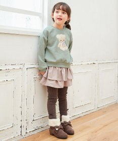 ANY KIDS ケーブルレギンス