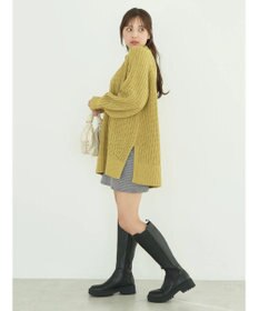 earth music&ecology マットモール片畦チュニック