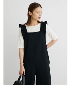 Green Parks ・ＲＡＹ　ＣＡＳＳＩＮ　ラッフルショルダーサロペット