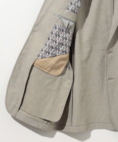 JOSEPH ABBOUD 【清涼/ストレッチ】ストレッチリネンシャンブレー ジャケット