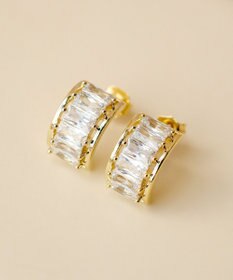 Tiaclasse 【金属アレルギー対応】　クリスタルピアス