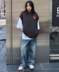 WEGO 【ユニセックス着用ITEM/2点SET】パーカーアンサンブルT（SS）