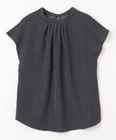 ANY 【洗濯機可能】プリントブラウス