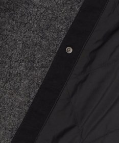 ICB L 【リバーシブル着用可能】 リバーシブルキルト ミドル丈コート