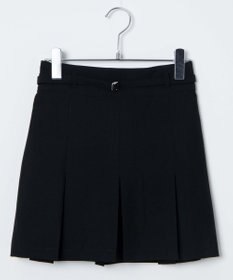 WEGO 【SETUP可】リネンライクプリーツミニスカパン