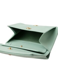 LANVIN en Bleu リュクサンブール 二つ折りコンパクト財布