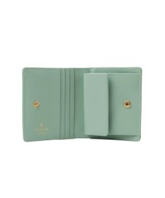 LANVIN en Bleu リュクサンブール 二つ折りコンパクト財布
