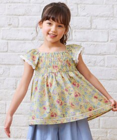 ANY KIDS 花柄 ブラウス