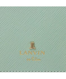 LANVIN en Bleu リュクサンブール 二つ折りコンパクト財布
