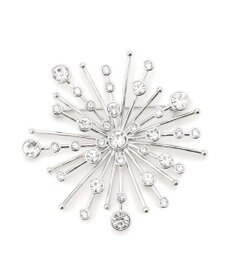 23区 クリスタルシャワー ブローチ