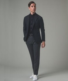 GOTAIRIKU ロングセラー【洗える/折り目加工/シワになりにくい/ウエストアジャスター】ウォッシャブル サマーウール100％パンツ_定番色(1タック)23年モデル