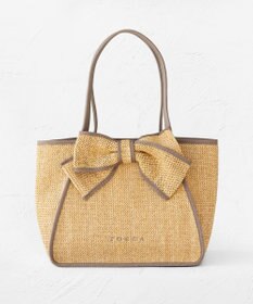 TOCCA KNOT IN HEART BASKET かごバッグ ベージュ系