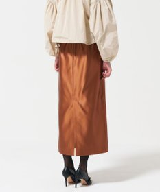 GRACE CONTINENTAL コーティングラップスカート