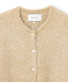 BEIGE， 【洗える】MARRONNIERS / ラメテープヤーンカーディガン