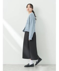 earth music&ecology 透かし柄ポケットカーディガン