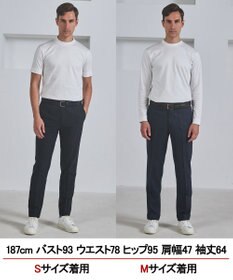 GOTAIRIKU 【綿100％】カバーネック ドレスTシャツ_ロング