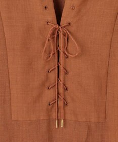 自由区 L 【カタログ掲載・接触冷感・洗える】ラミーローンプルオーバー ブラウス