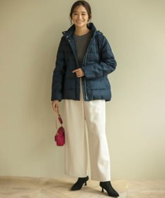 組曲 【暖かい・ストレッチ】バックウォームワイドタックパンツ