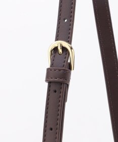 LA BAGAGERIE ソフトエナメル2WAYハンドバッグ Mサイズ