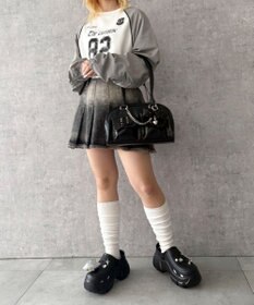 WEGO レースアップボストンバッグ