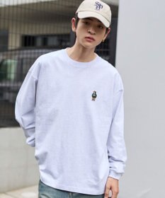 WEGO 【ユニセックス着用ITEM/MLサイズ展開】別注BENDAVISワンポイントT（LS）