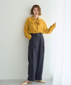 YECCA VECCA ベルテッドカーゴパンツ