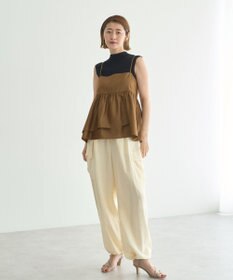 YECCA VECCA ベルテッドカーゴパンツ