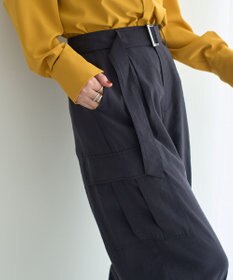 YECCA VECCA ベルテッドカーゴパンツ