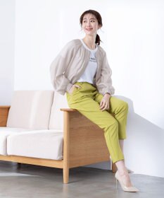 Tiaclasse 【新色追加・洗える】シアーブルゾン