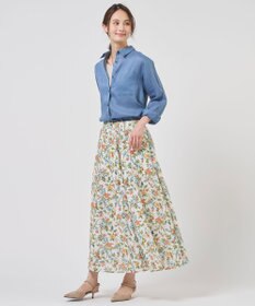 J.PRESS LADIES L 針抜きフライス ノースリーブ カットソー