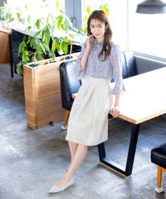 Tiaclasse 【ダブルクロス・洗える】アシメタックスカート