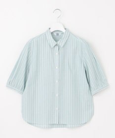 J.PRESS LADIES L 【洗える】BEZ 空羽ストライプ シャツ ブラウス