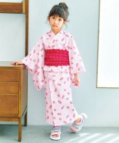 ANY KIDS 【洗濯機可能/簡単着付け】2WAY セパレート浴衣セット