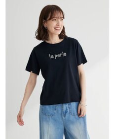 Green Parks ・ＲＡＹ　ＣＡＳＳＩＮ　パールドットロゴＴシャツ