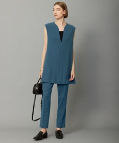 ICB L 【WEB限定カラーあり・洗える】 ライトダブルクロス べスト