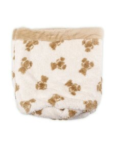 PET PARADISE ペットパラダイス くまちゃん織り 遠赤外線  筒型 寝袋   Ｓ