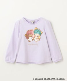 ANY KIDS 【any FAM× リトルツインスターズ 】キキ&ララ ミラクルスパンコール長袖Tシャツ