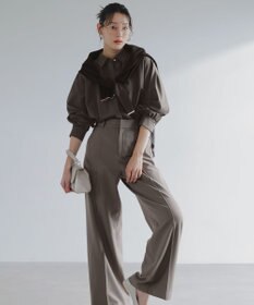 ANY SIS ビューティサーモ2WAYストレッチ ワイドパンツ