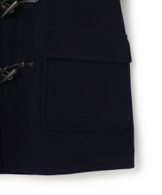 J.PRESS MEN 【J.PRESS ORIGINALS】【UNISEX】Wool Light Melton Short Duffle Coat / Baggy-Fit