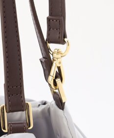 LA BAGAGERIE ソフトエナメル2WAYハンドバッグ Mサイズ