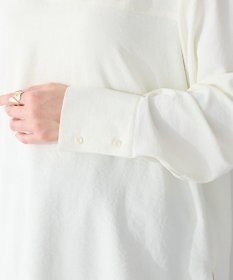 CRAFT STANDARD BOUTIQUE ＜セレモニー＞着脱可能/2WAYフリルカラーブラウス