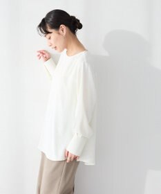 CRAFT STANDARD BOUTIQUE ＜セレモニー＞着脱可能/2WAYフリルカラーブラウス