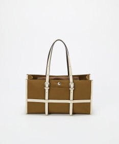 TOPKAPI 【Breath TOPKAPI】FRAME フレーム レザーベルト ワイド ミニ トートバッグ