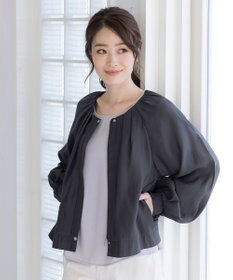 Tiaclasse 【新色追加・洗える】シアーブルゾン