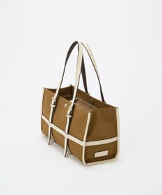 TOPKAPI 【Breath TOPKAPI】FRAME フレーム レザーベルト ワイド ミニ トートバッグ